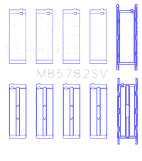 King Engine Bearings MB5782SV
