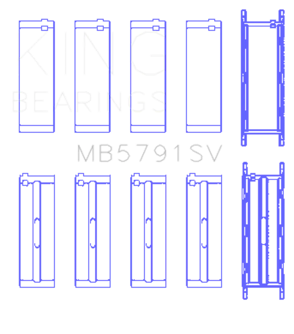 King Engine Bearings MB5791SV