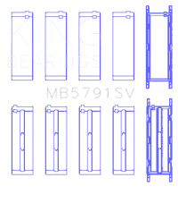 King Engine Bearings MB5791SV