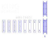 King Engine Bearings MB5799SI