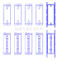 King Engine Bearings MB5803XP0.25