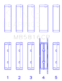 King Engine Bearings MB5816CP.026