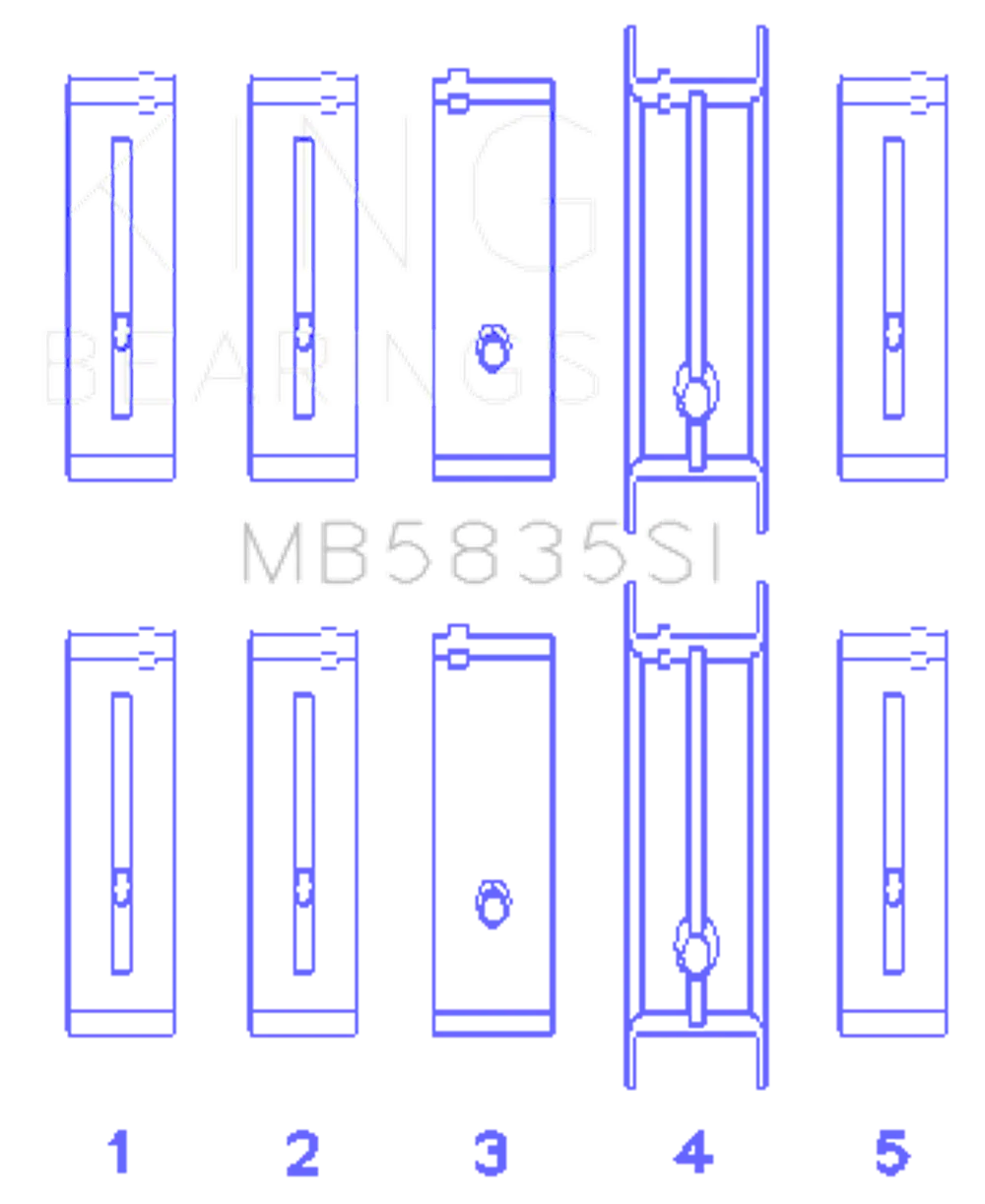 King Engine Bearings MB5835SI1.25