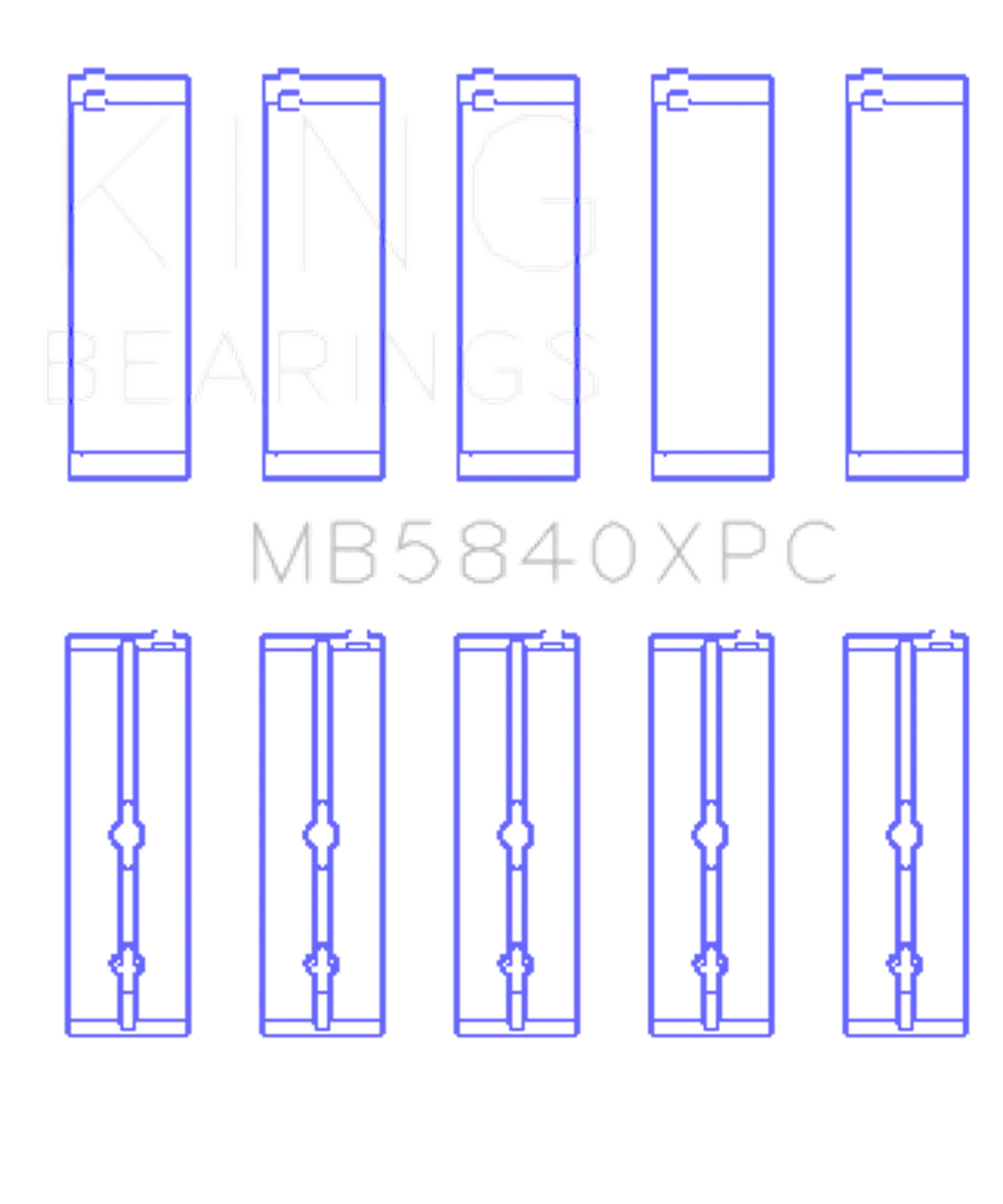 King Engine Bearings MB5840XPC
