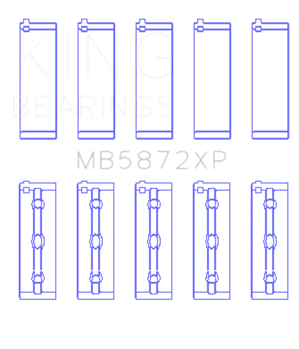 King Engine Bearings MB5872XP