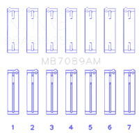 King Engine Bearings MB7089AM1.0