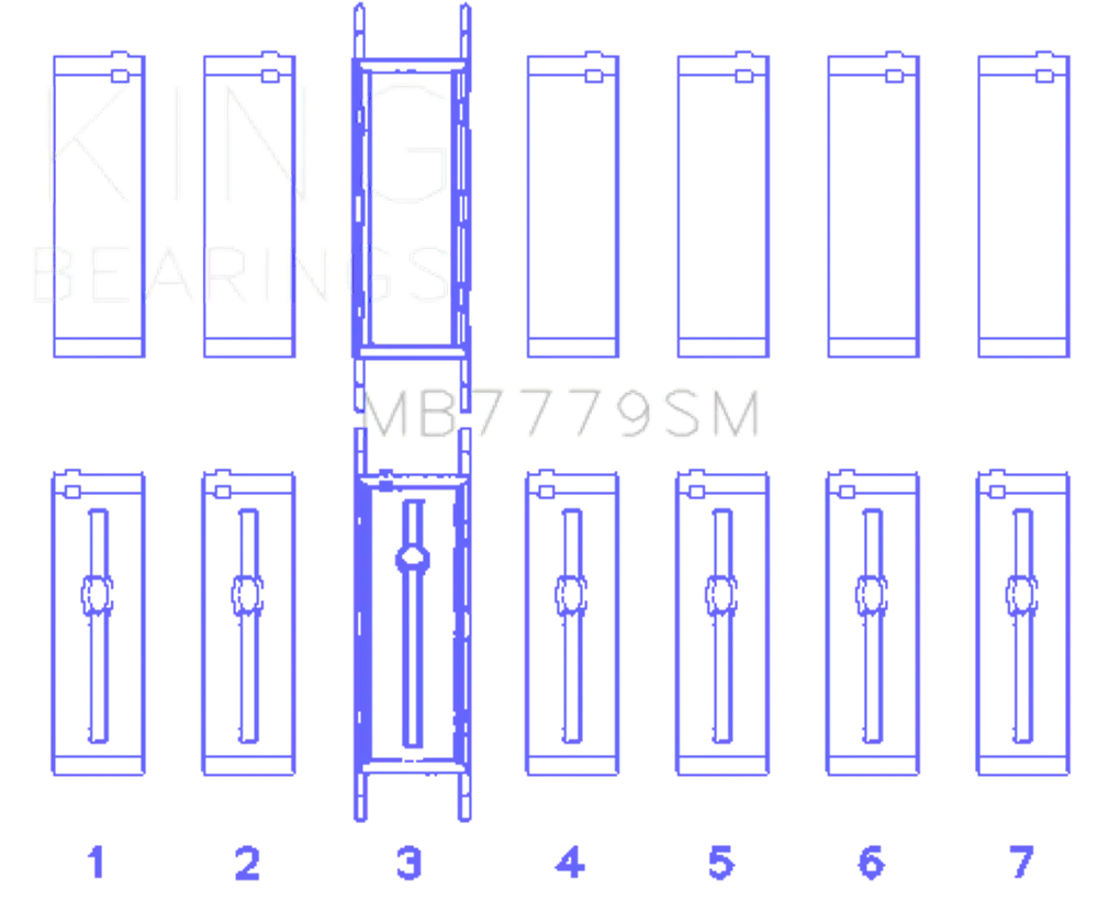 King Engine Bearings MB7779SM0.75