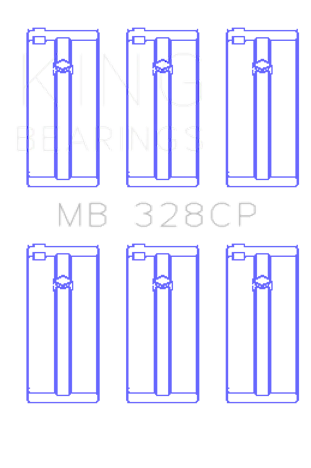 King Engine Bearings MB 328CP