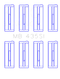 King Engine Bearings MB 435SI 040
