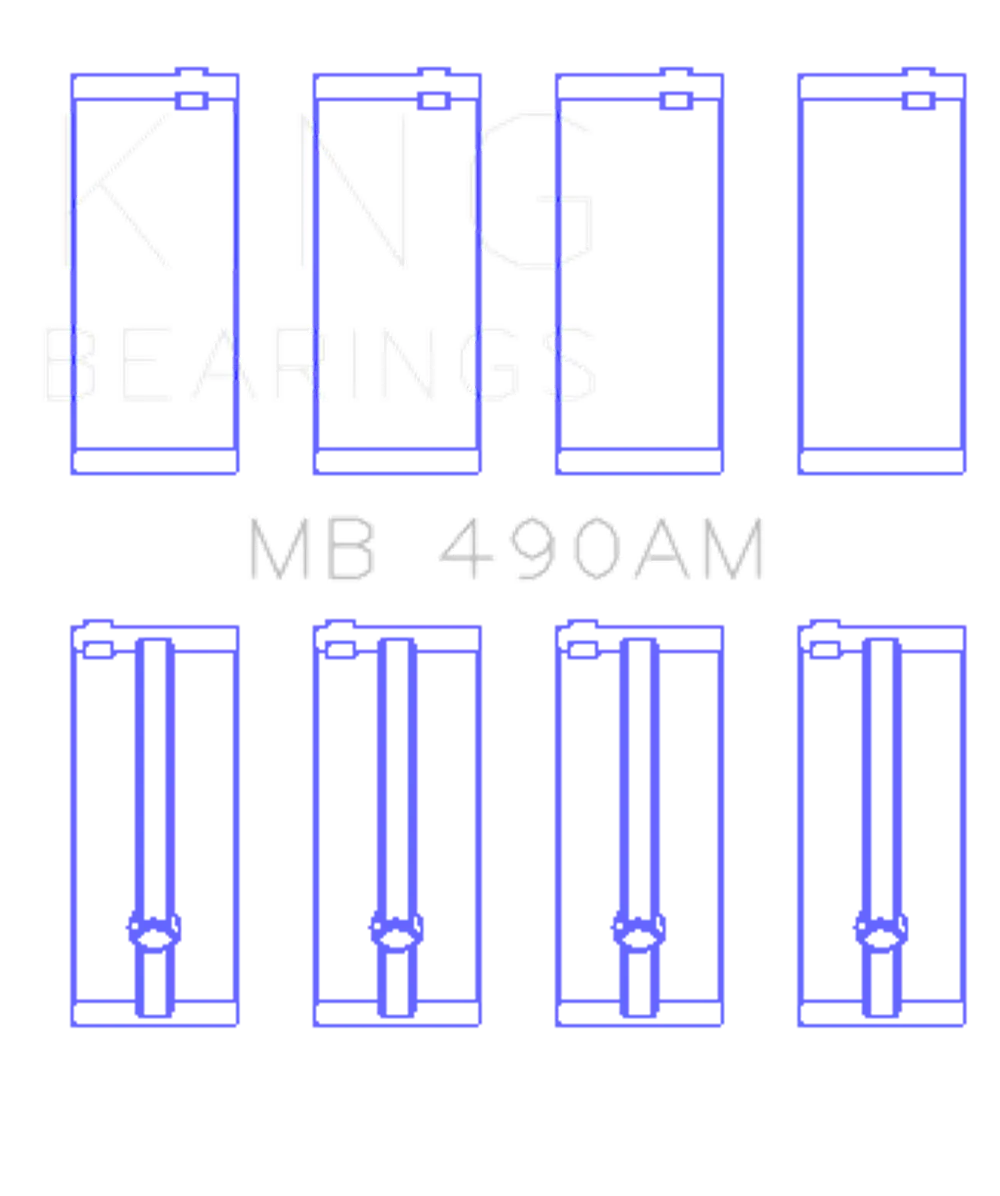 King Engine Bearings MB 490AM0.25
