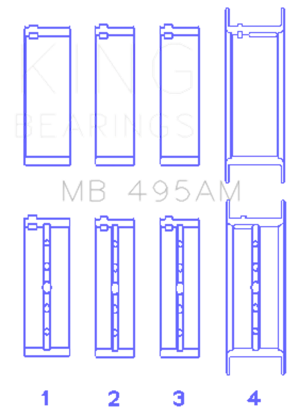 King Engine Bearings MB 495AM1.25