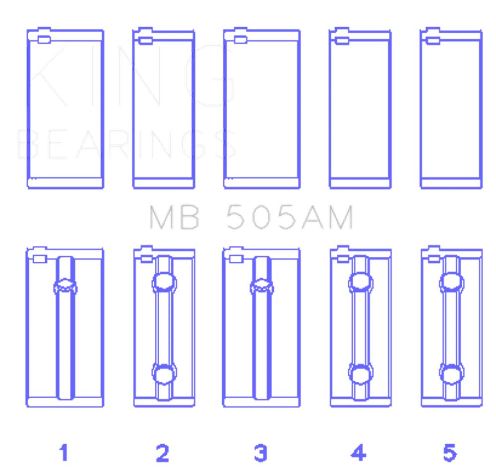 King Engine Bearings MB 505AM0.25