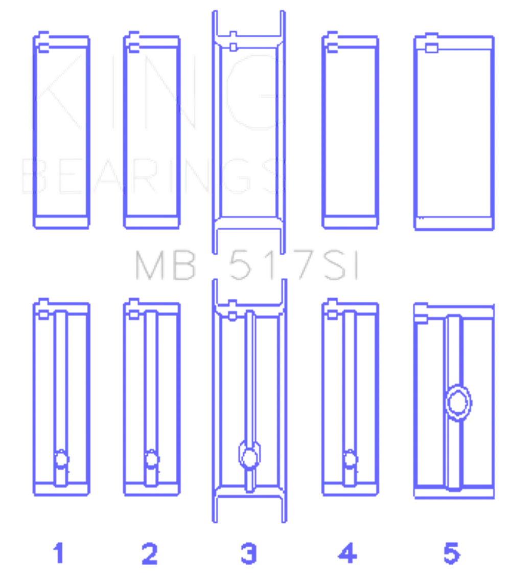 King Engine Bearings MB 517SI 060