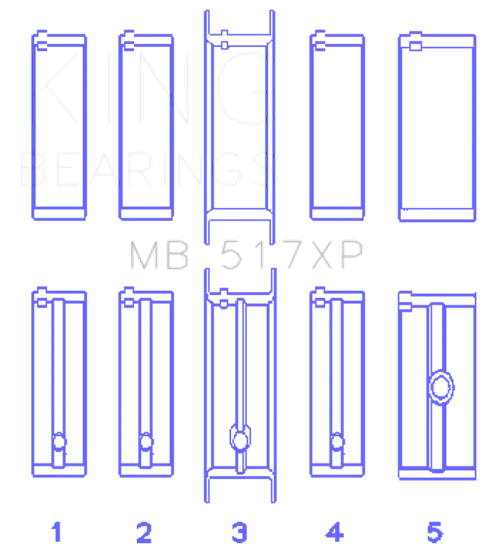 King Engine Bearings MB 517XP