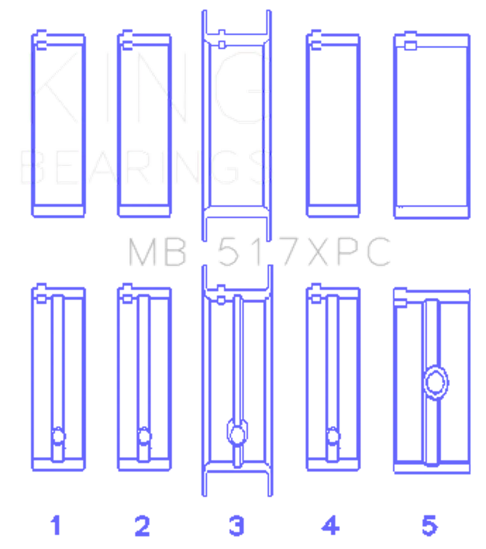 King Engine Bearings MB 517XPC