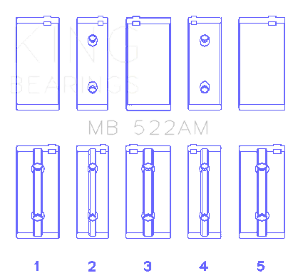 King Engine Bearings MB 522AM1.25