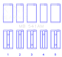 King Engine Bearings MB 541AM