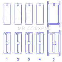 King Engine Bearings MB 556XPNC