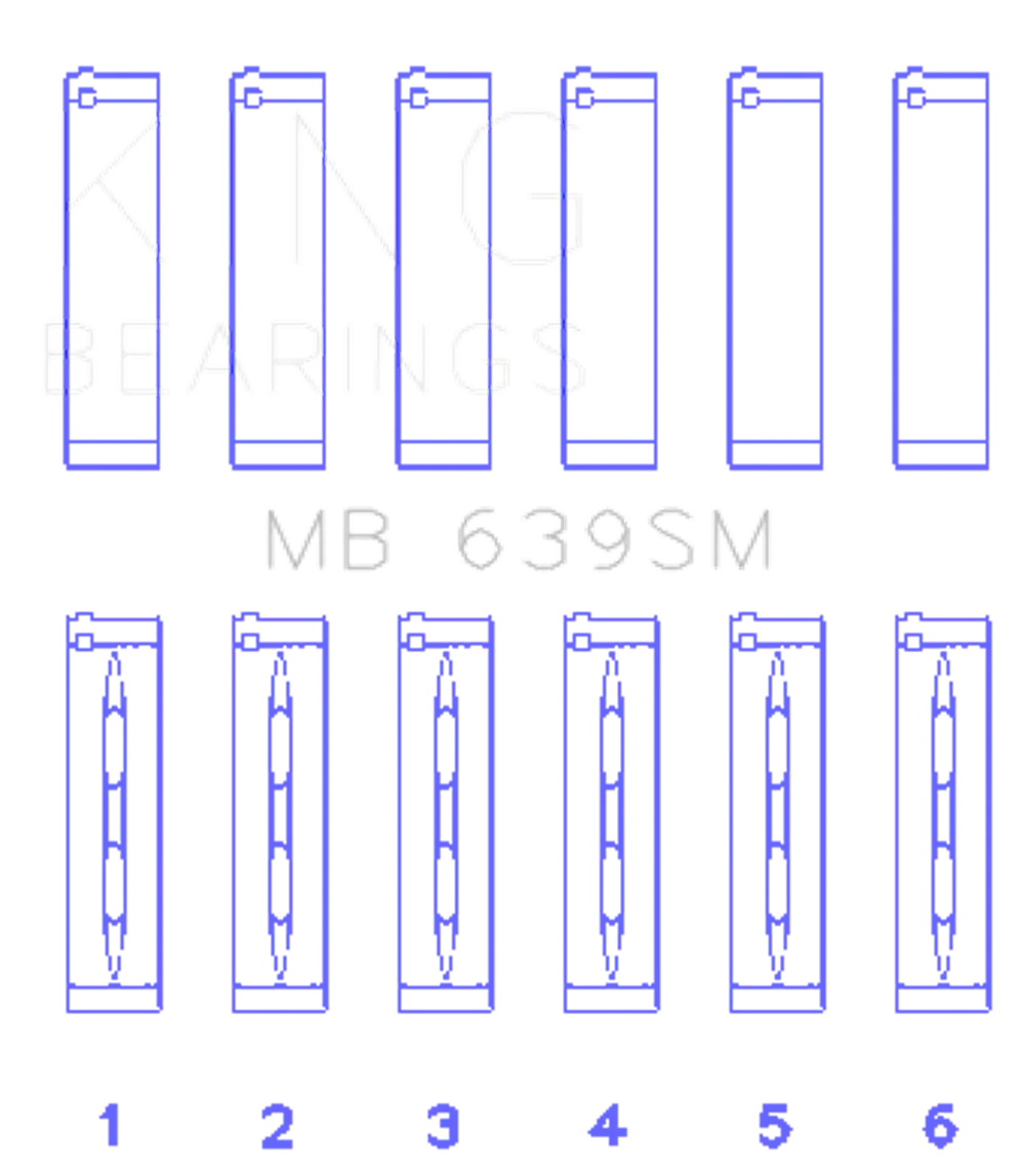King Engine Bearings MB 639SM
