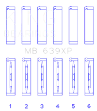 King Engine Bearings MB 639XP
