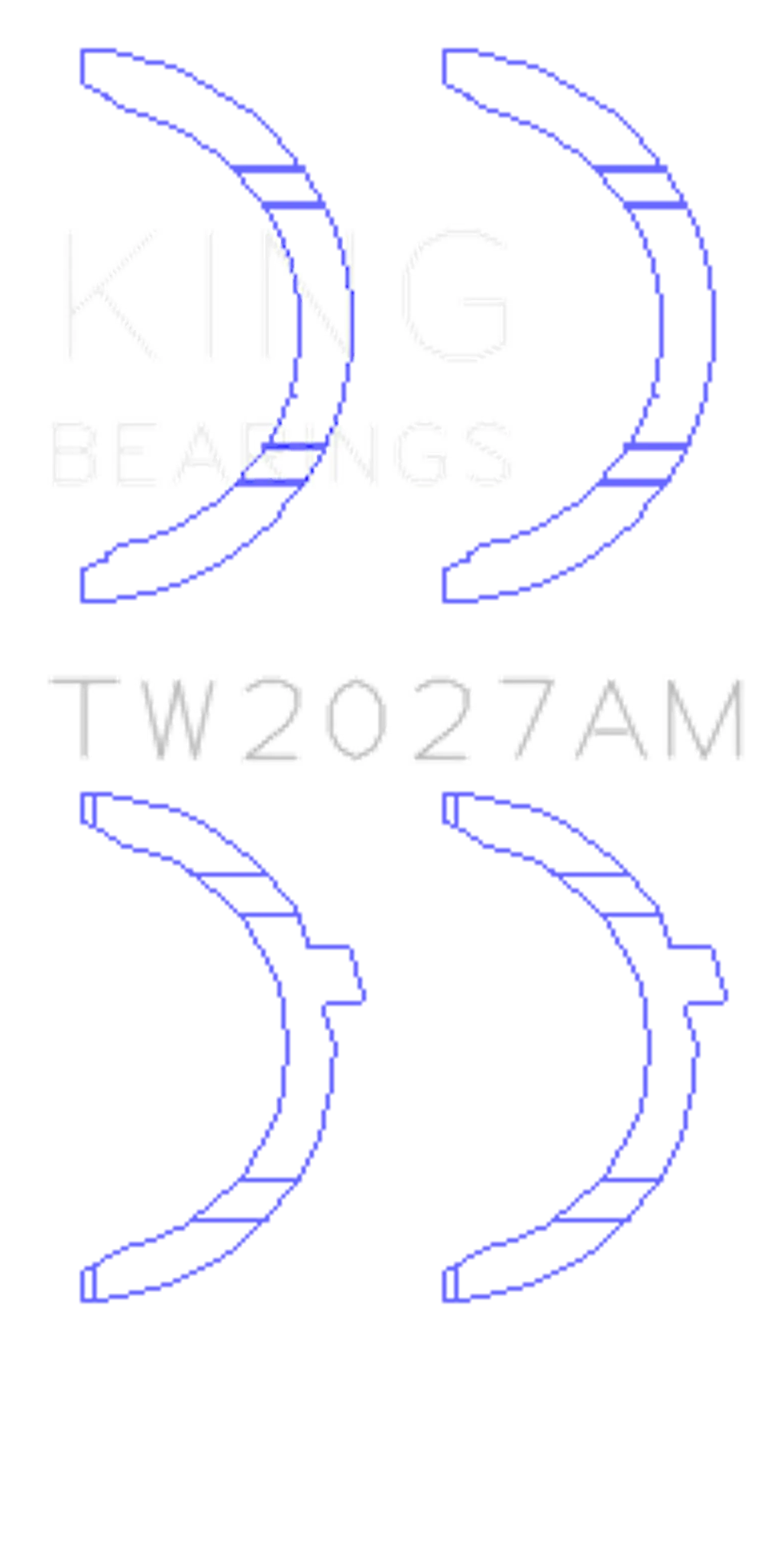 King Engine Bearings TW2027AM0.25