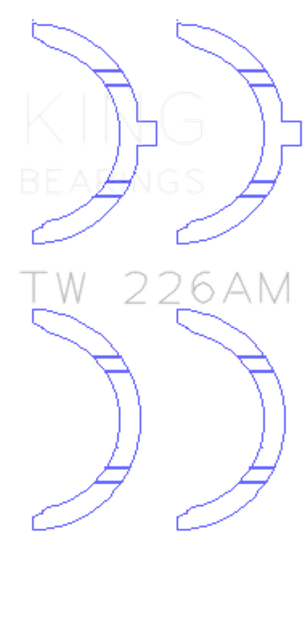 King Engine Bearings TW 226AM0.25