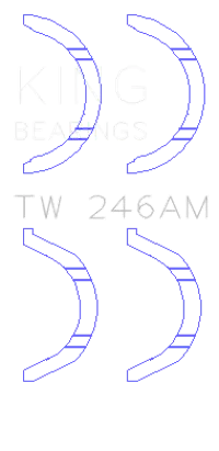 King Engine Bearings TW 246AM