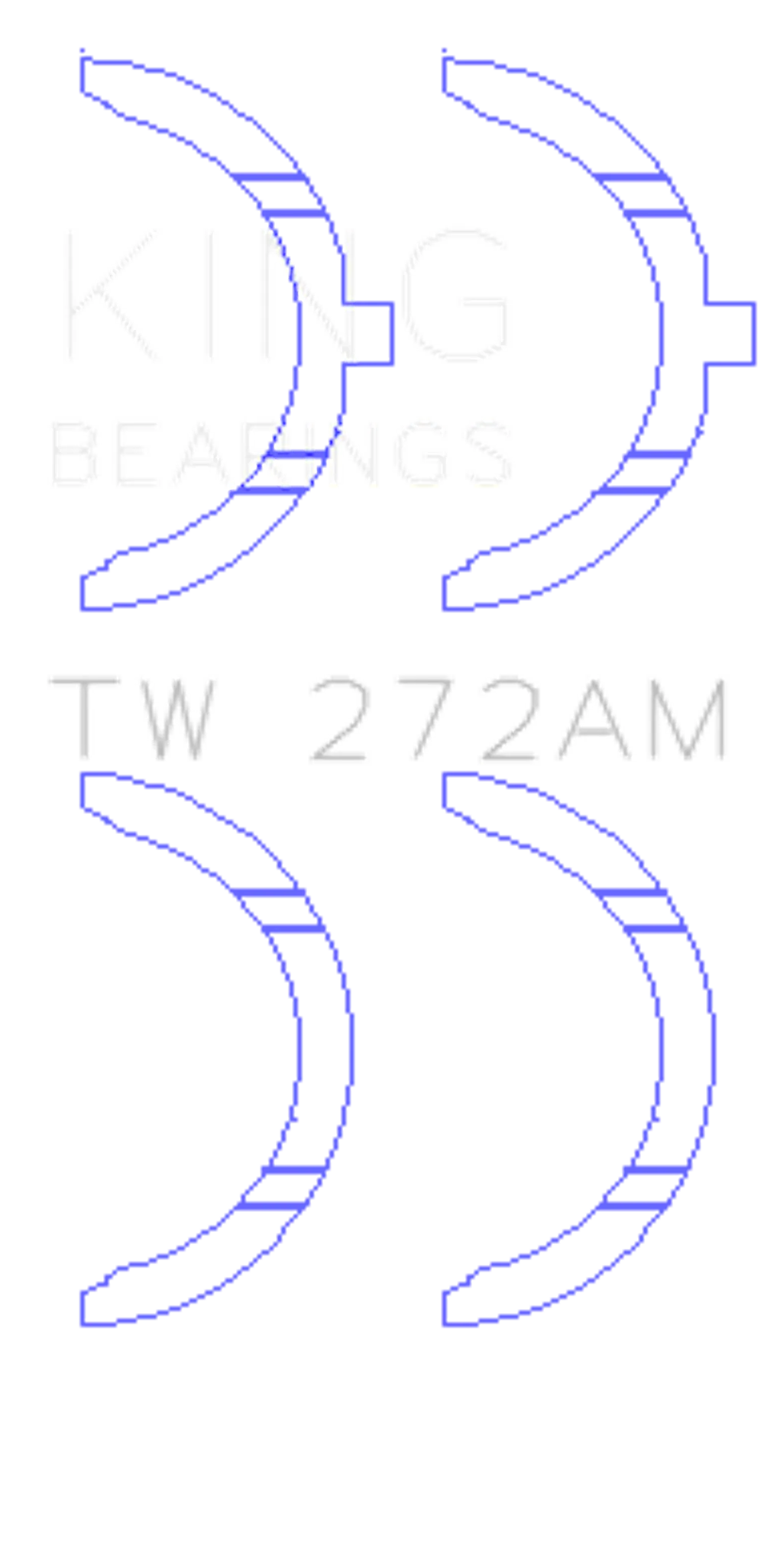 King Engine Bearings TW 272AM0.25