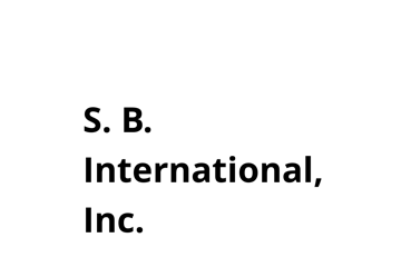 S. B. International, Inc.