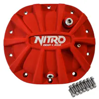 Nitro Gear & Axle NPCOVER-C8.25-RED
