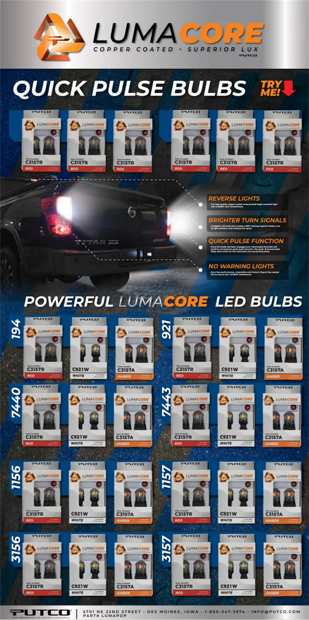 Putco LUMAPOP