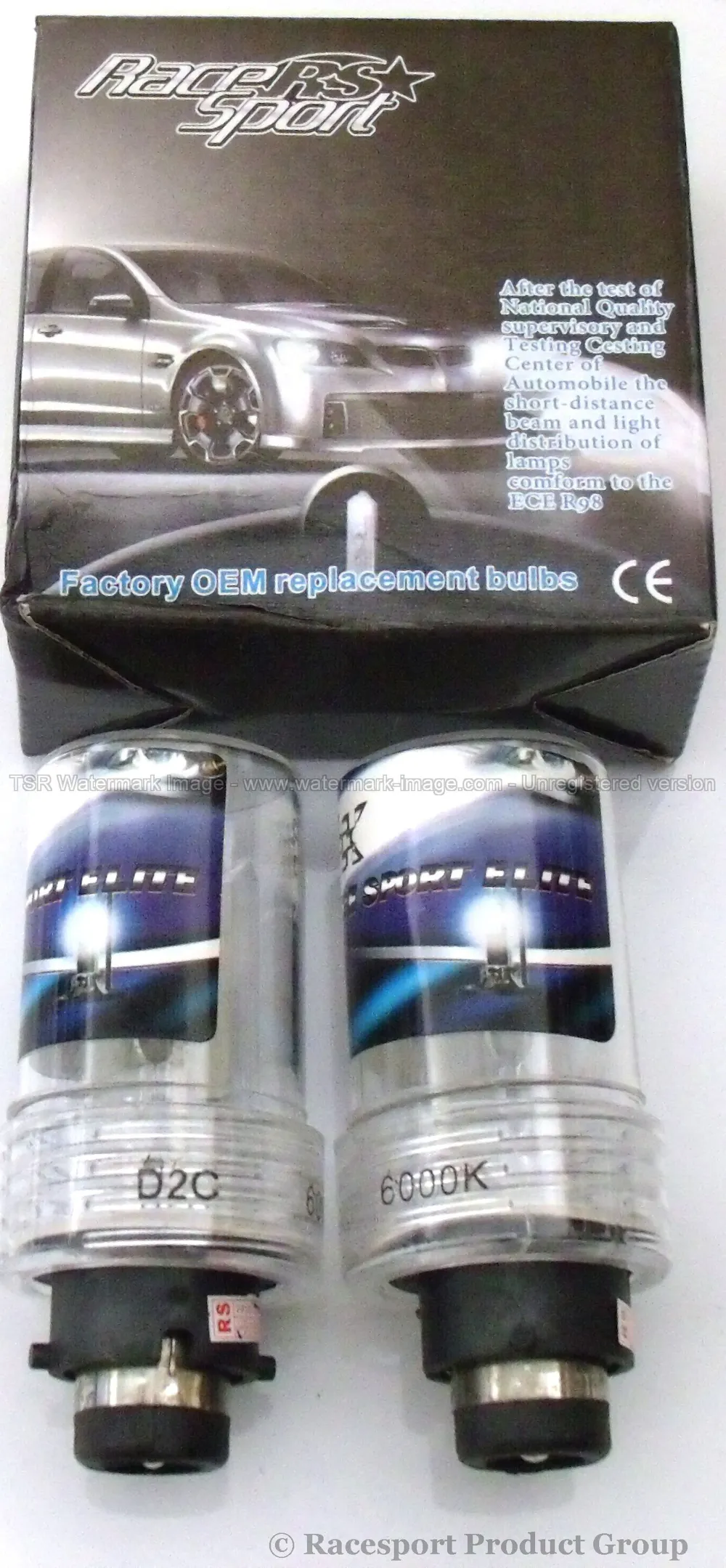 Race Sport Lighting D2-6K-SB-RB