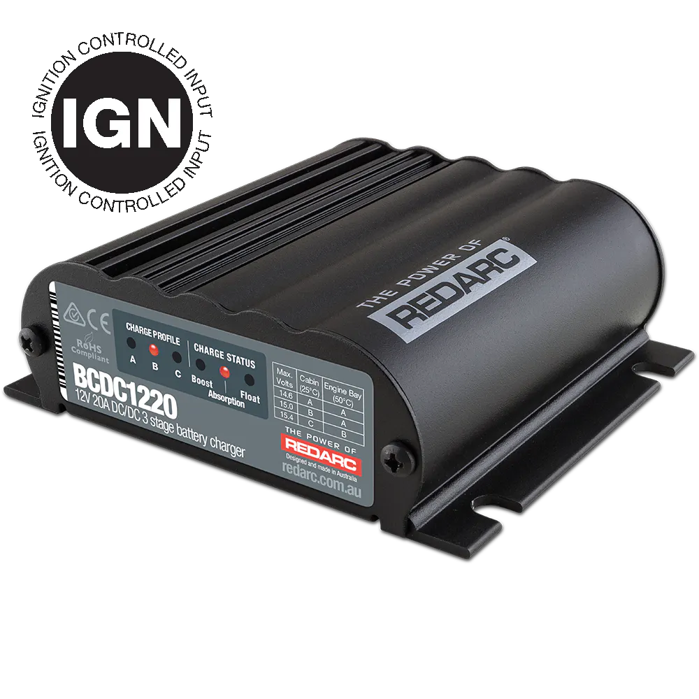 Redarc Electronics BCDC1220-IGN