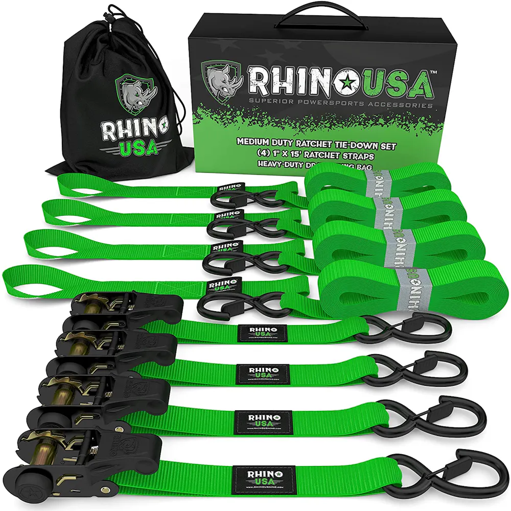 Rhino USA RCHT-4PACK-GRN
