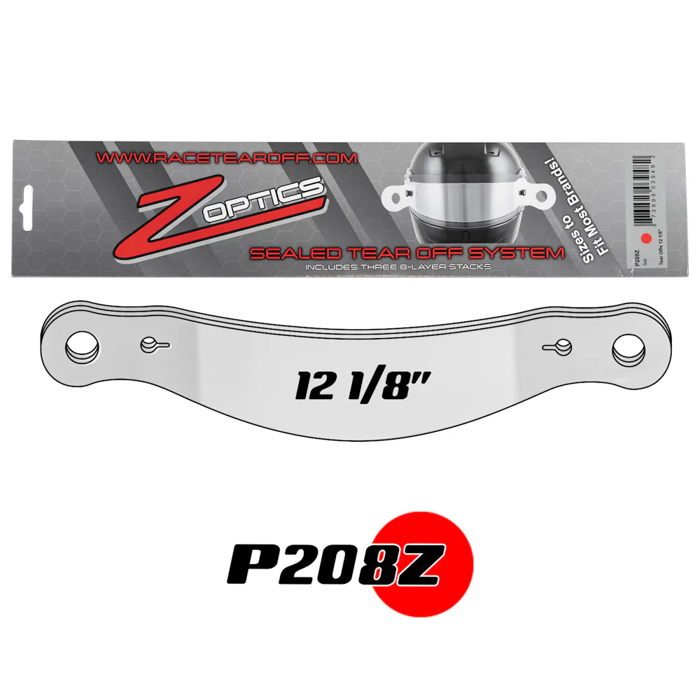 Zamp Racing P208Z Sealed Race Tear Offs 12 1/8
