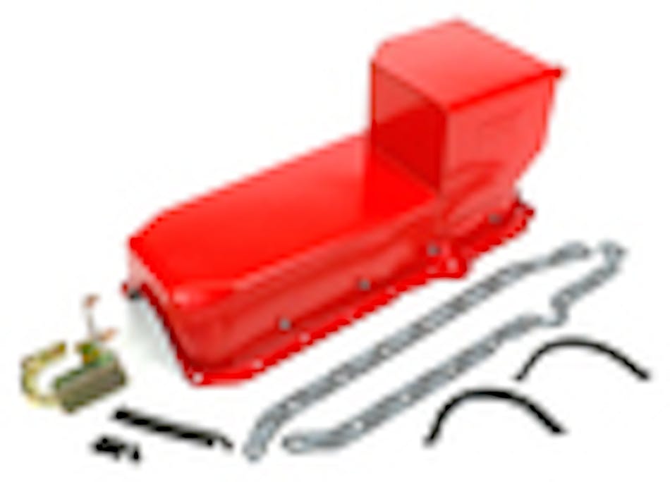 Hamburger's Performance 1109 ECONOSERIES Oil Pan; Chevy 305350 8600