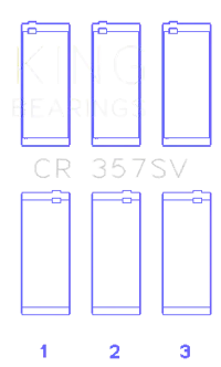 King Engine Bearings CR 357SV