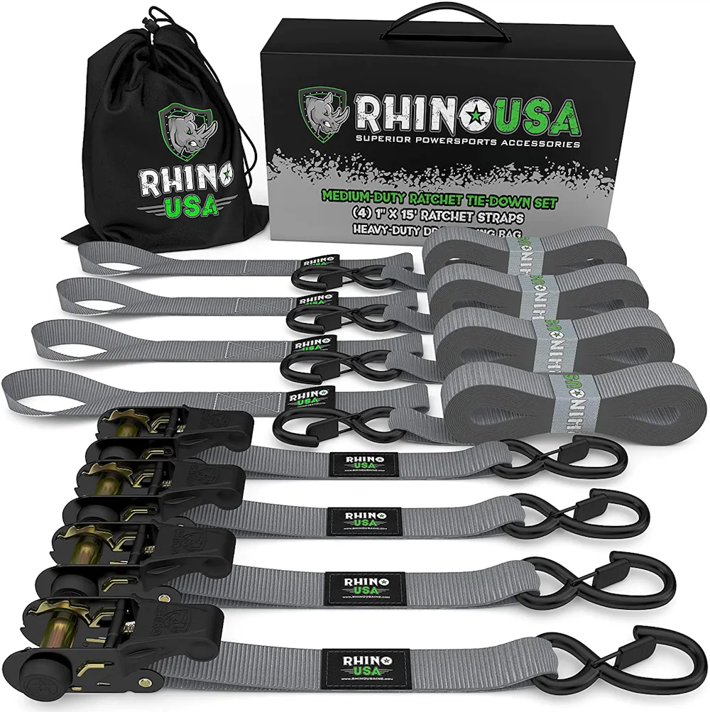 Rhino USA RCHT-4PACK-GRY