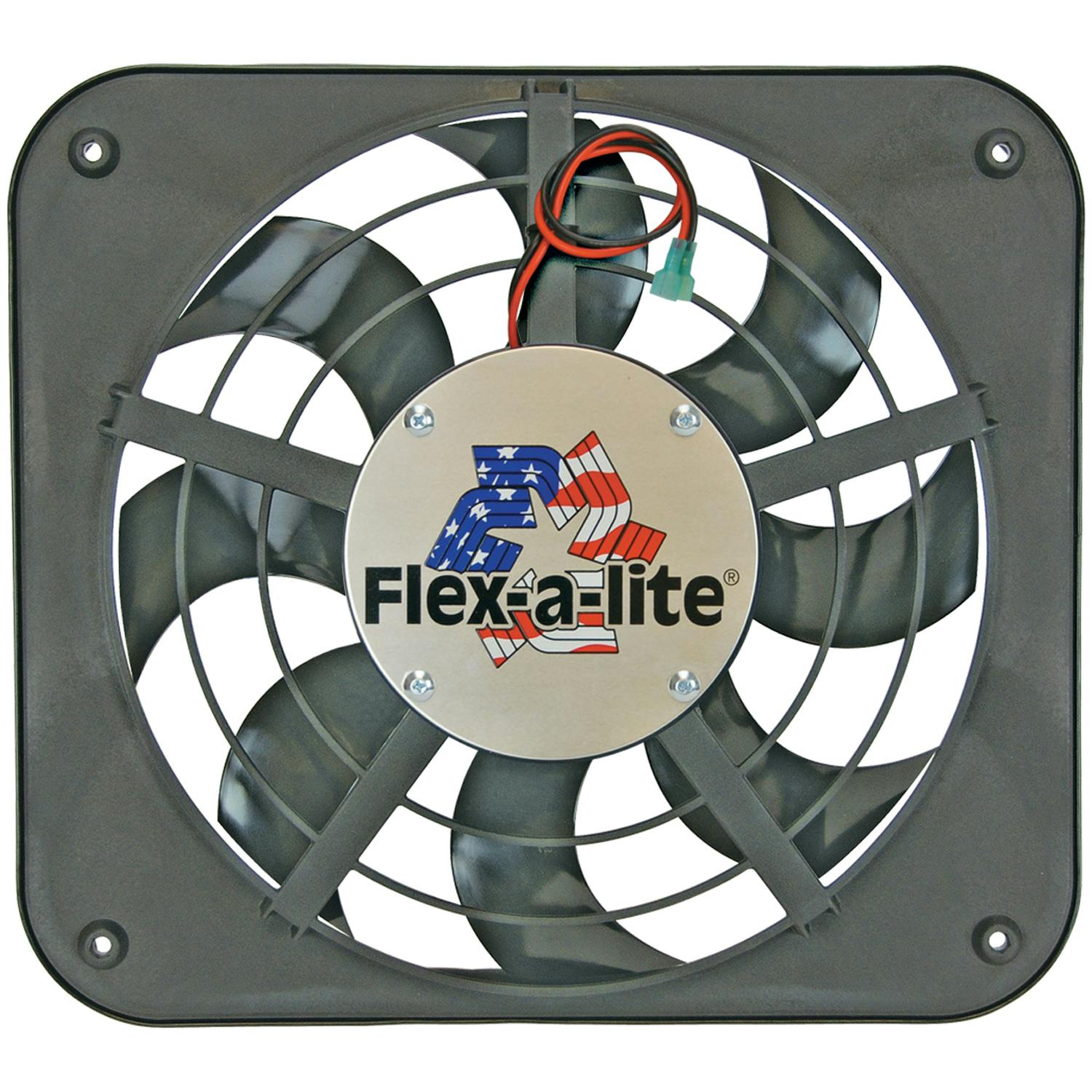 Flexalite 432 LoProfile Sblade 12 Dual Electric Pusher Fan