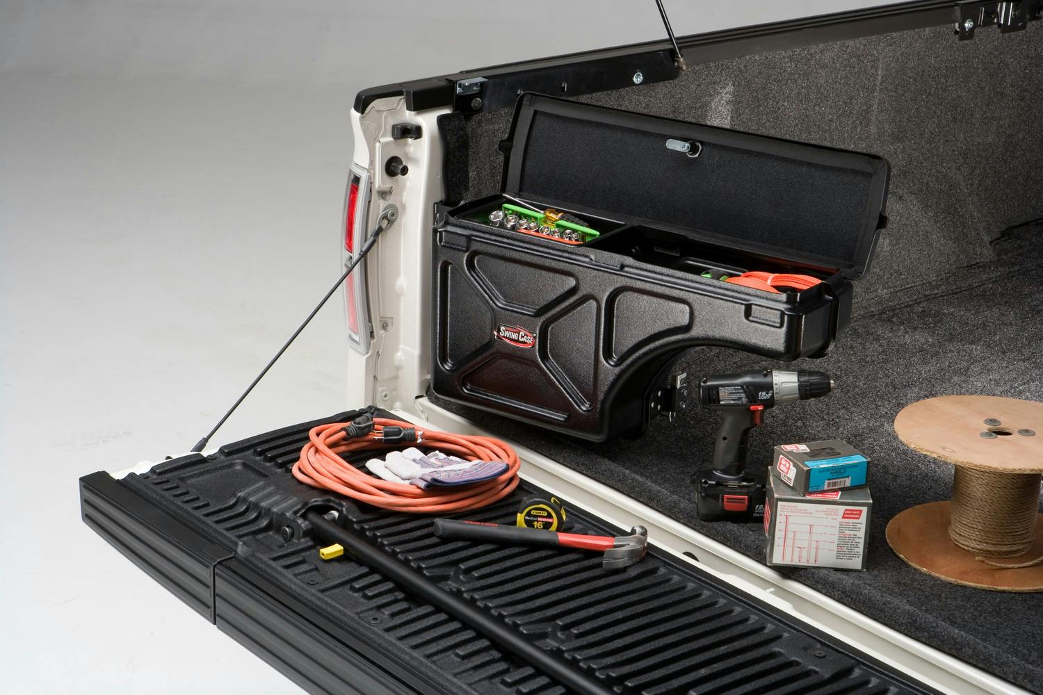 fits 2005-2019 Toyota Tacoma Drivers Side UnderCover SwingCase Truck Storage Box SC401D