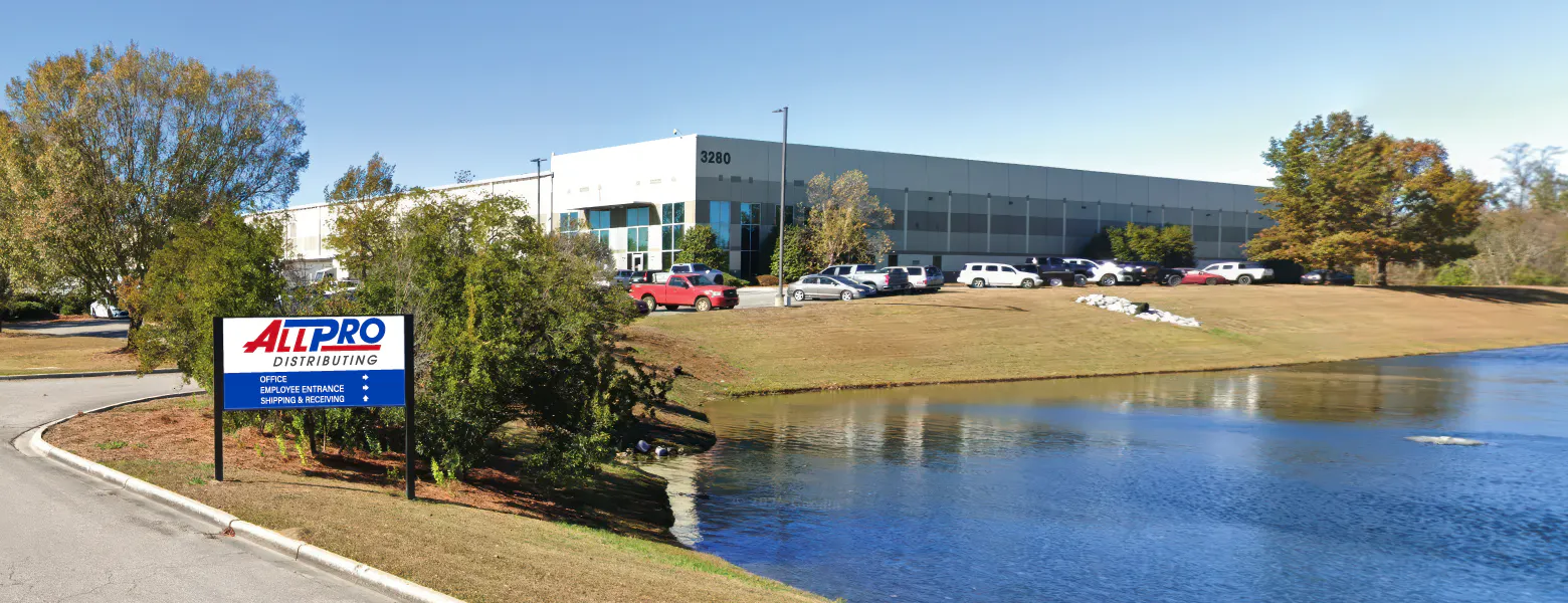 AllPro Distributing headquarters and warehouse in Calera, Alabama