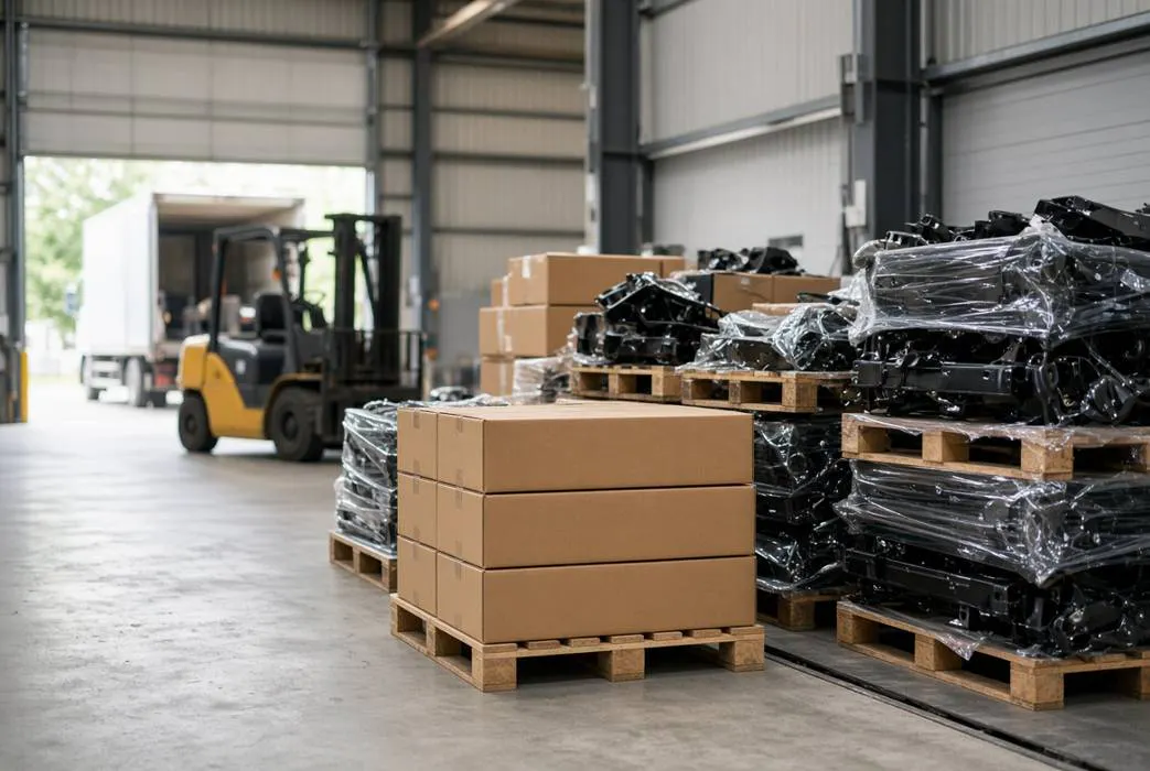 Warehouse receiving dock